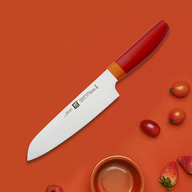 Zwilling 双立人 Now S系列 石榴红 18cm蔬菜刀 天猫优惠券折后￥89包邮（￥398-309）