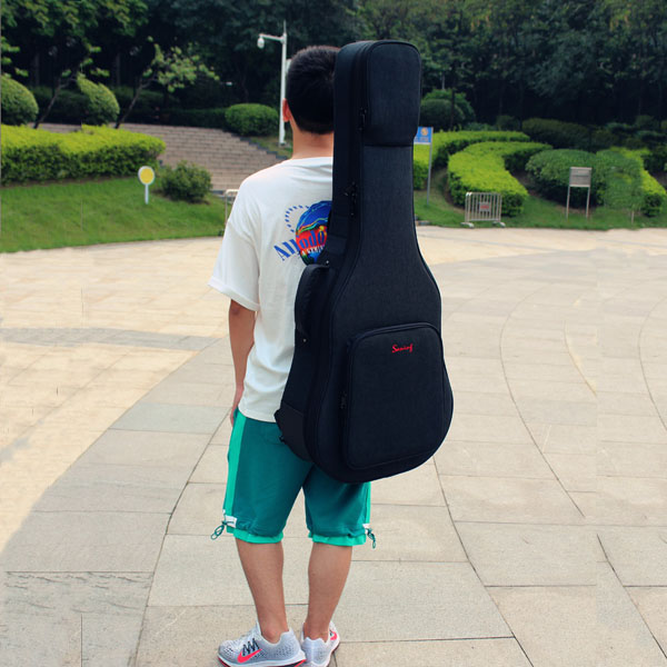 Thickened shoulders folk acoustic guitar bag 40 inch 41 inch student with personalized piano bag piano case waterproof backpack piano case