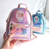 Mới Disney Children nhỏ vai nhỏ Túi đeo chéo Jelly Túi sáng Ice Romance Aisha Princess Backpack - Túi bé / Ba lô / Hành lý túi xách cho bé gái 10 tuổi