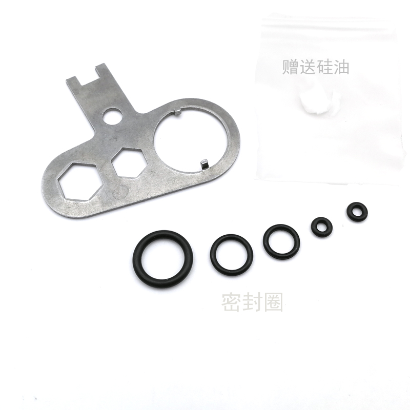 BC side hanging back fly K valve stainless steel repair tool with O ring