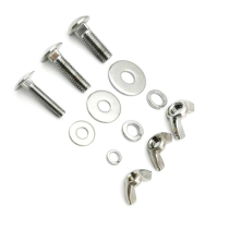 Technical diving back fly back plate accessories butterfly screw 316 stainless steel horn nut bolt hand screw