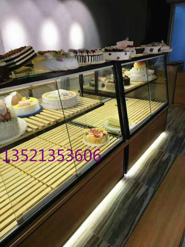 Sắt rắn tủ bánh mì tủ trưng bày tủ sắt cao thép không gỉ bánh quầy tủ bên trong đảo tủ kệ sơn tủ