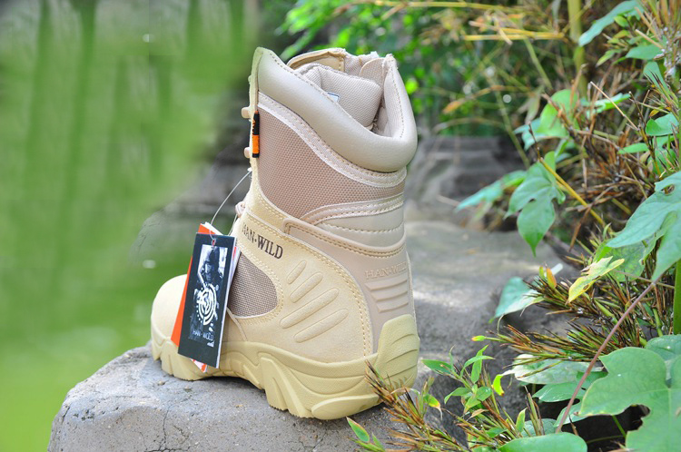 Boots militaires pour homme - dérapage - Ref 1402337 Image 10