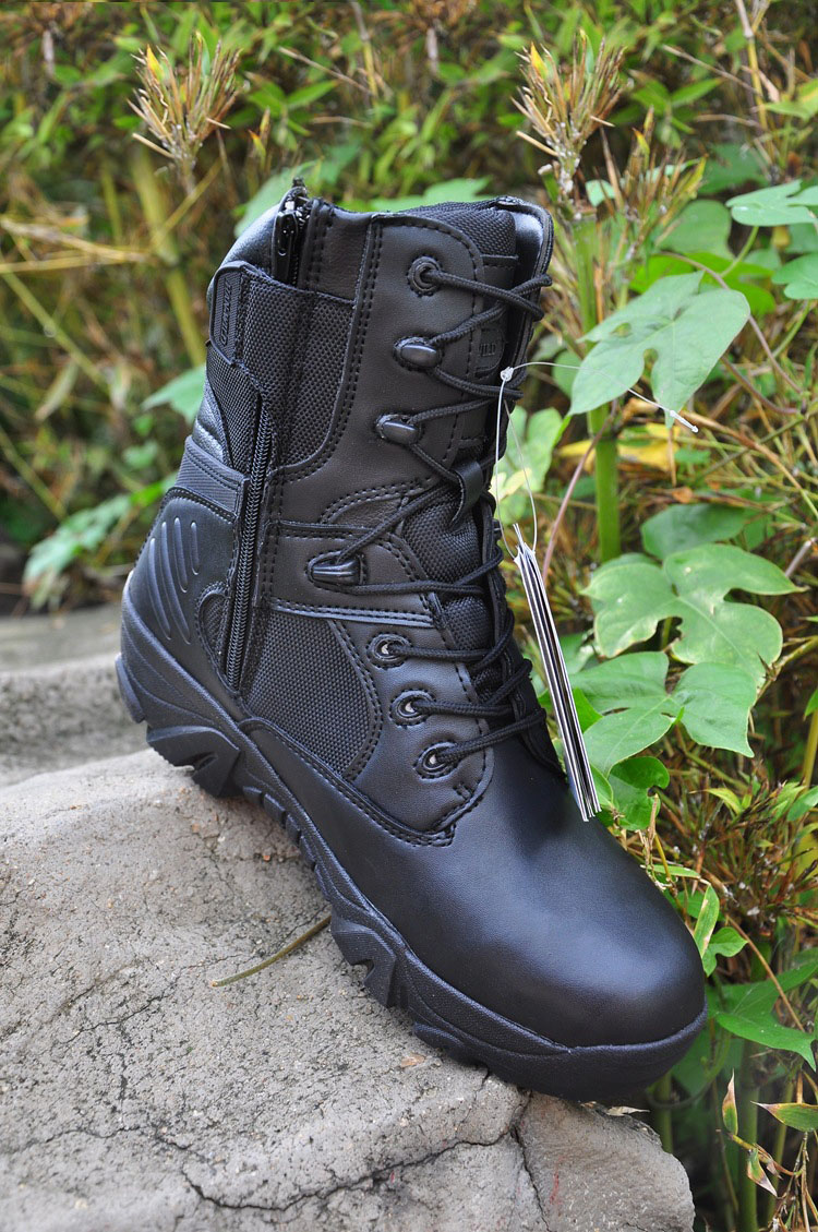 Boots militaires pour homme - dérapage - Ref 1402337 Image 14