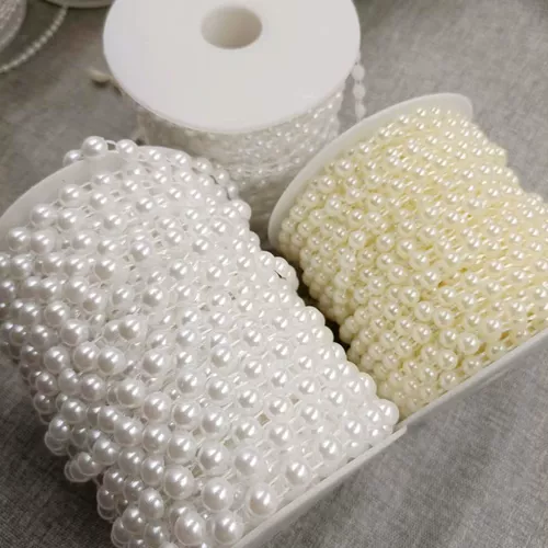 Аксессуар, аксессуары, белая пластиковая коробка из жемчуга, DIY