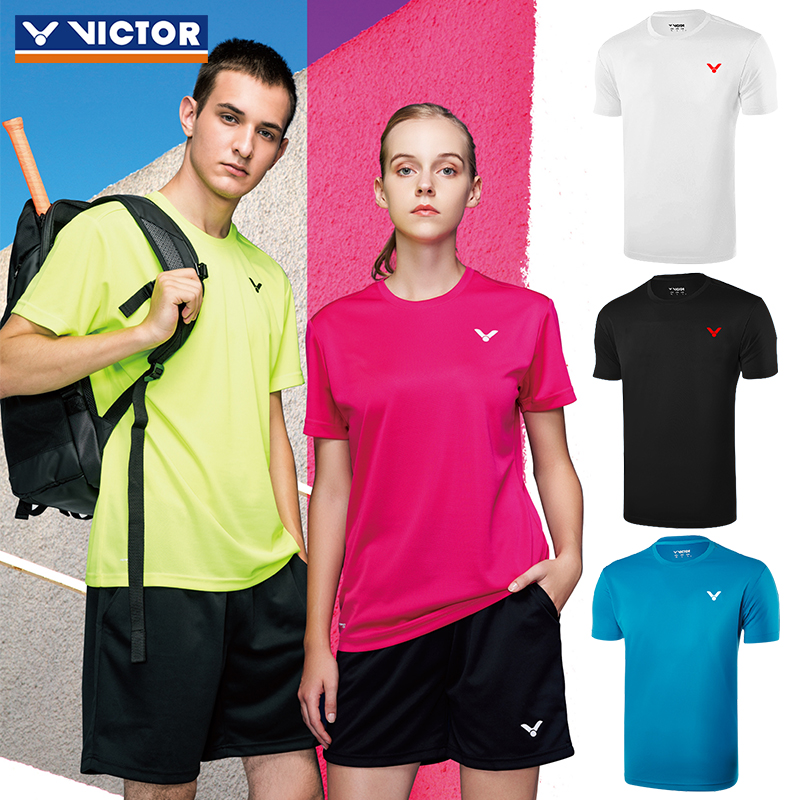 New Victor Victor Badminton T - shirt knitting speed dry spring summer short sleeve 90022