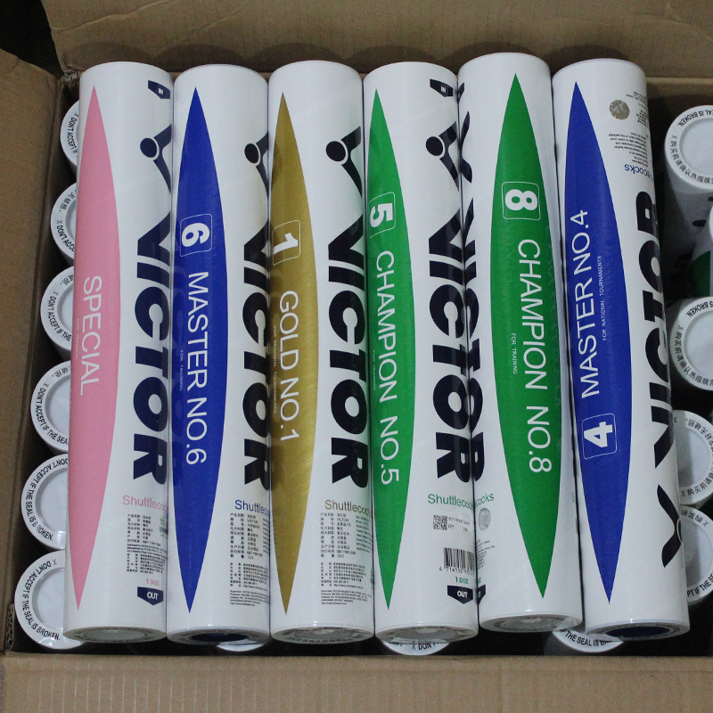 VICTOR Badminton Practice Special Powder VICTORY Golden Yellow No 1 Competition No 5 Master No 6