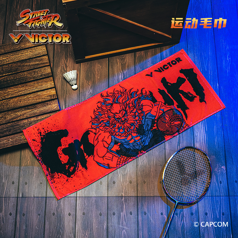 Victor Badminton Towel Victory 26 Street Fighter Collaboration Sports Towel Tw2607Stf