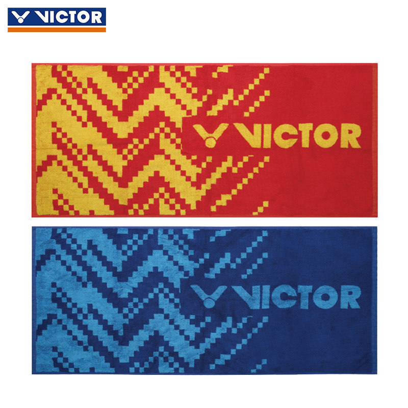 victor triumph sports towel badminton Victor pure cotton Fitness Running suction Sweat towel male and female towel 182