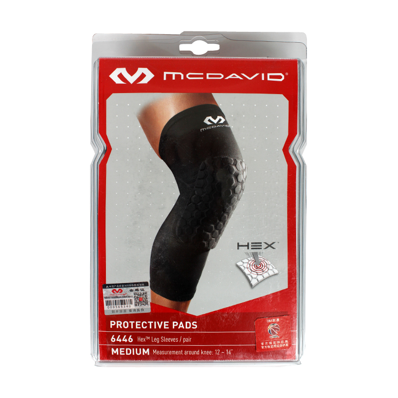 US Mike Dawi McDavid professional sports kneecap 6446R with calf protection tibia