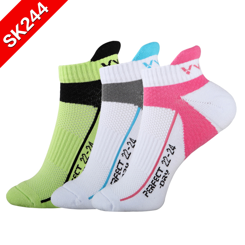 Victor victorious Vikdo Badminton Women Sox Socks Invisible Socks short towel bottom SK244