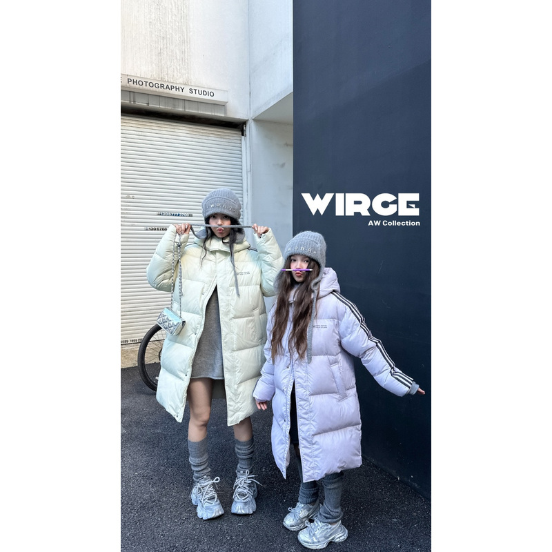 Wirge 2025 Casual Sports Long down Jacket Item Number: 156348