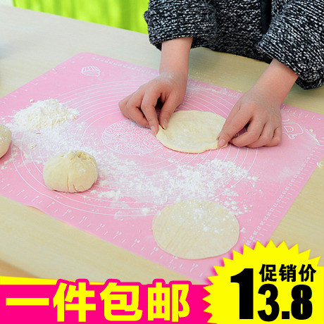 Large number thickened silicone Silicone Kneading cushion Rolling Mat Baking tool High-temperature resistant anti-slip and cushion non-stick case plate
