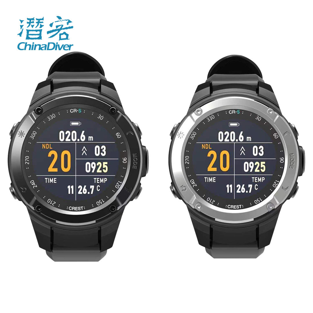 Crest CR5 Color Screen Diving Computer Table Surface Iron Three Outdoor Sports Watches Free Subblue Bluetooth Fast-charging GPS