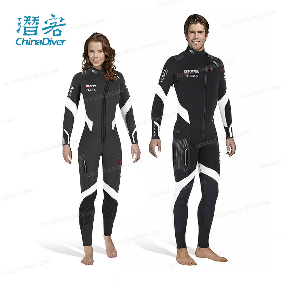 Mares Flexa Scuba Wetsuit Men Professional One Piece Surf Suit Wetsuit Women Gelsuit 3 2 2mm