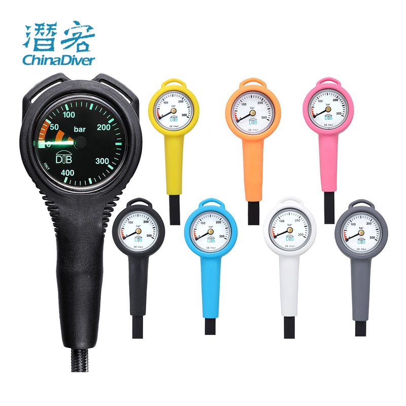 Dbt Diving Residual Pressure Gauge Single Gauge Scuba Pressure Gauge Italian Pressure Gauge 300Bar