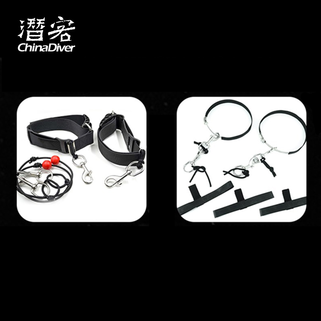 Akuana diving side hanging fixed suit scuba accessories stainless steel ring apron cylinder strap bottle hoop