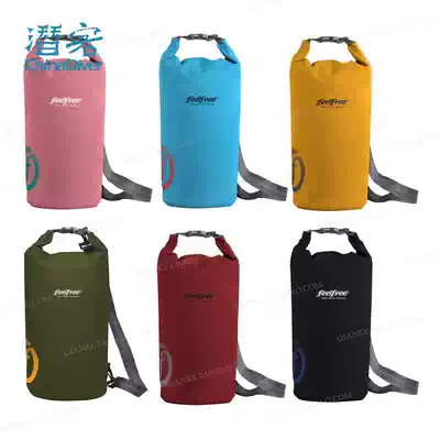 Tail cargo FeelFree waterproof dry bag One shoulder diving snorkeling outdoor bucket bag river tracing rafting equipment 10-15L