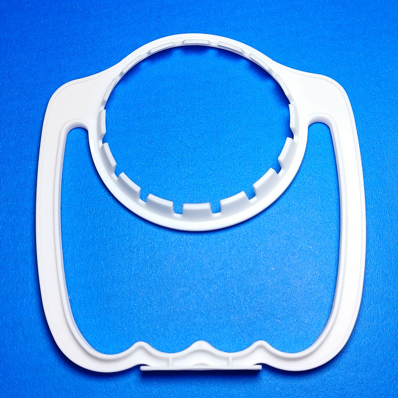 Edible oil barrel handle household pure mineral water barrel to carry water convenient plastic thickened round food-grade vinegar wine bottle