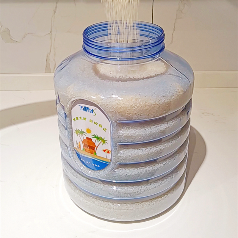 Wanqing water rice bucket insect-proof and moisture-proof household sealed bucket to store grains and miscellaneous food grade noodles bucket plastic rice tank box