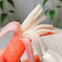 Cod crab fillet 138gx4 bags ready-to-eat salad accompanying ingredients soup hot pot crab flavor stick sushi snacks