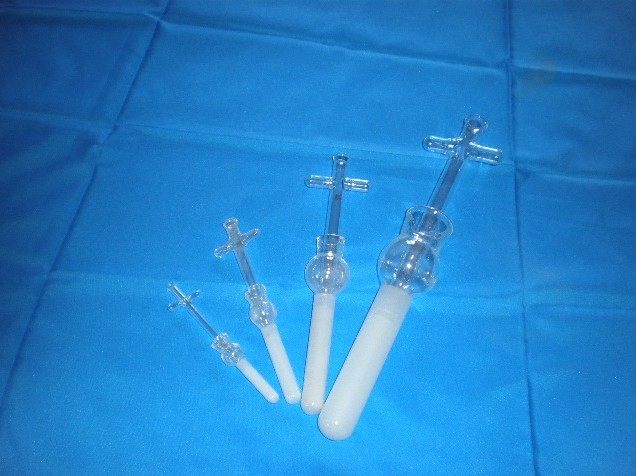 优质-玻璃匀浆器 5ml 组织研磨器 十字柄匀浆器