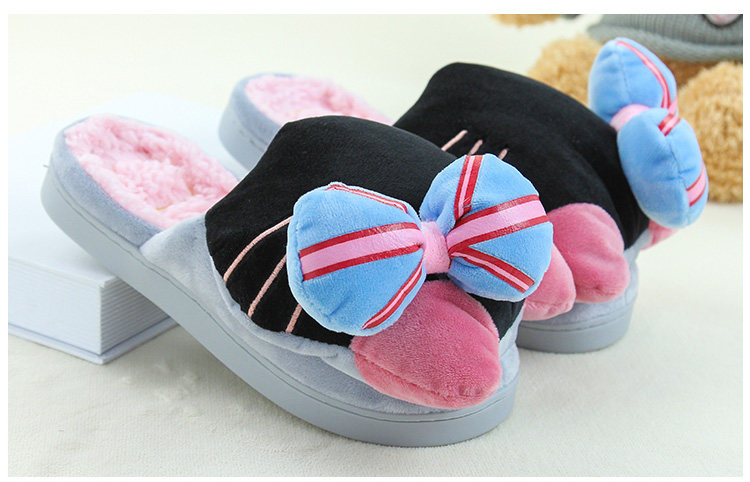 Pantoufles enfants en suède pour hiver - Ref 1032326 Image 14