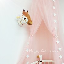 Ins cute giraffe animal head wall decoration wall hanging kindergarten creative three-dimensional wall decoration wall decoration pendant