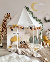 Ins Internet celebrity childrens room indoor tent yurt castle house kindergarten boys and girls play house game house