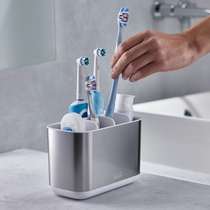 Joseph Toothbrush Rack Shelve Stainless Steel Bathroom Toothpaste Electric Toothbrush Containing Rack Light Lavish Teeth Containing Box