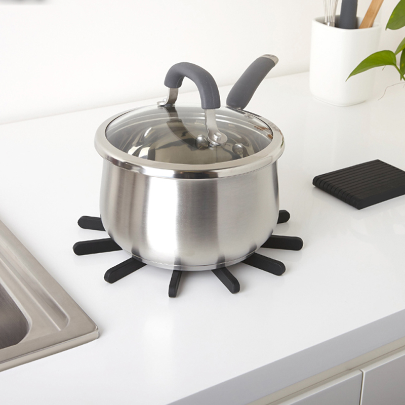 Canada umbra Fanfa silicone pot mat household tableware heat insulation mat Creative with magnetic anti-scalding placemat