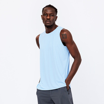 Ice ion vest American running quick-drying stretch fitness training sports vest mens sleeveless fitness clothing waistcoat