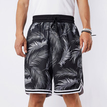 Feather sports shorts mens new loose basketball pants five-point pants fitness training pants running fast-drying trend