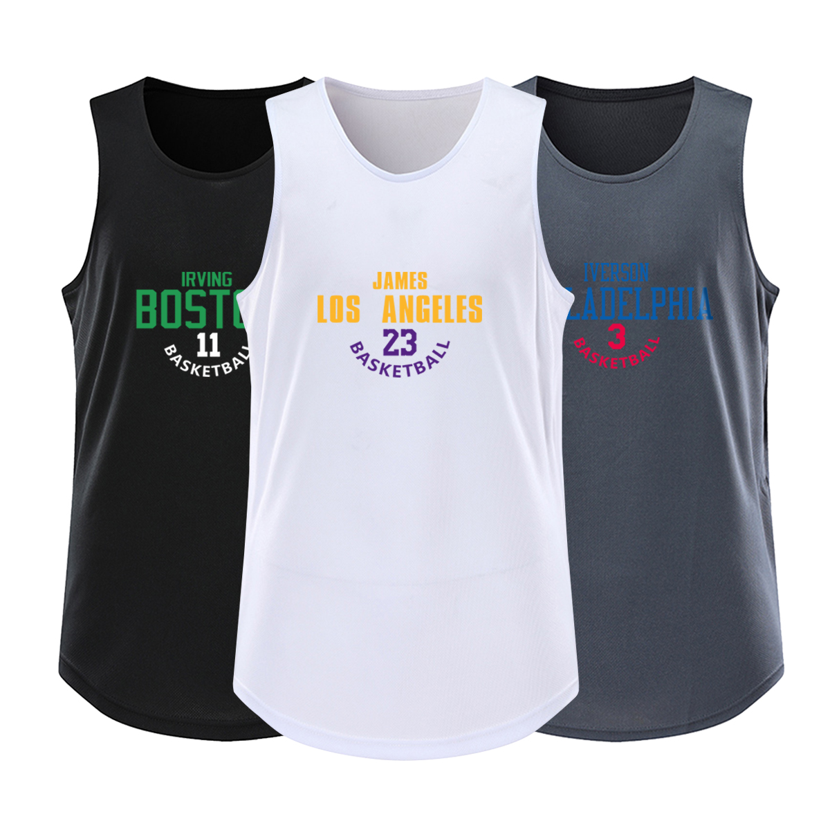 Basketball Training Vest Men Sports Loose Sweat speed Dry race No sleeves Running fitness Summer T-shirt Camshoulder