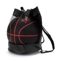 Basketball backpack Mens training bag Shoulder basketball storage bag bag Womens sports drawstring backpack Drawstring football volleyball bag