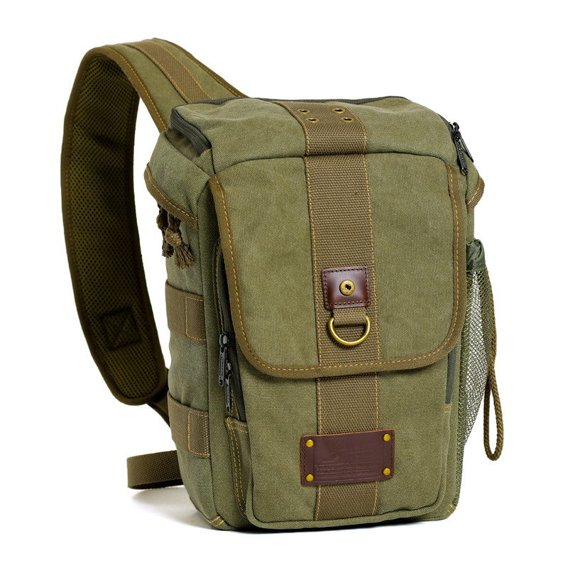 Ginover 91982 Professional Single Eye Camera Bag Riding Casual Canvas Sloping Single Shoulder Photography Bag Theft 91981