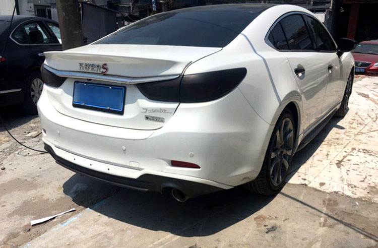 14 18 Đuôi Attz Sửa đổi sợi carbon JUnit Atenza MA 6 không bị phá hủy cánh gió xe hơi