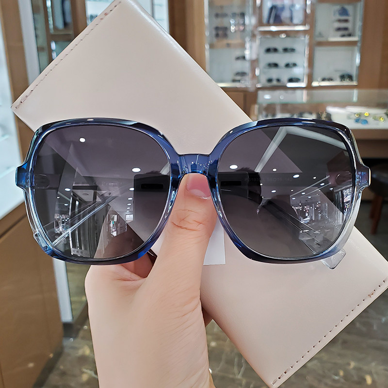 Pasha 2021 new women's sunglasses big frame face small frame star style polarized myopia sunglasses tide 1035