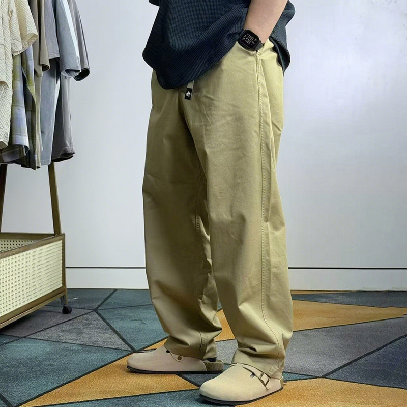 Coolmax Fabric Alternative 5052Widetapered Tapered Pants Casual Pants Long Pants Men's N24Fc011