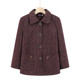 Grandma's Spring Thin Coat, Middle-Aged and Elderly Women's Top, Old Lady's Autumn Loose Jacket, Mother's Clothing