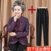 Áo khoác mùa xuân và mùa thu của phụ nữ trung niên, bà ngoại, áo khoác ngắn mùa thu, 60-70-80 tuổi, phụ nữ lớn tuổi, bộ đồ Tang