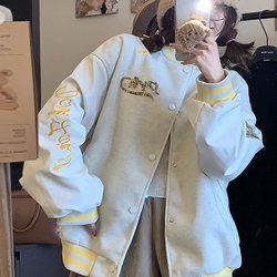 American Retro High Street 자수 야구 유니폼