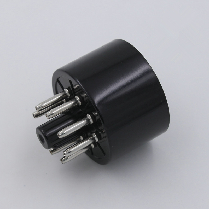 Quality Eight-footed rubber wood vacuum tube S8AES is applicable to El34 KT88 6550 274B, etc.