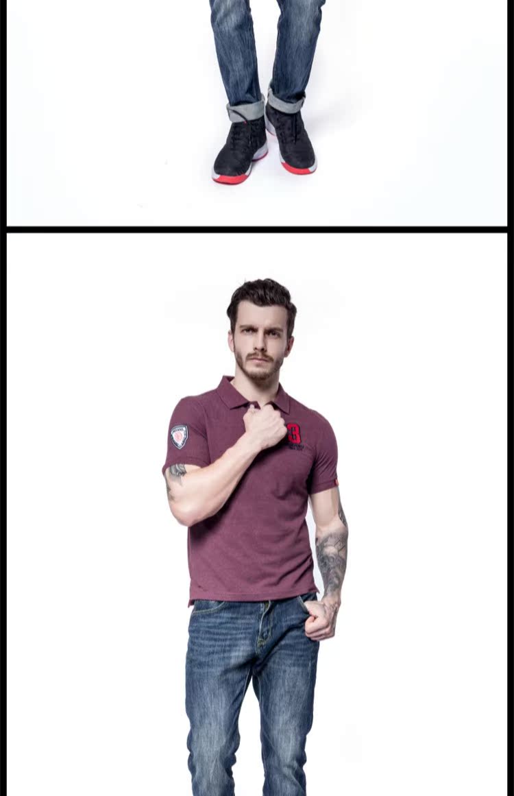 Áo polo nam Nhật Bản nguyên bản màu rắn nam tự tu bán tay áo đa năng thêu đơn giản áo polo ngắn tay áo t shirt golf