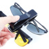 Nhật Bản nhập khẩu xe kính râm clip xe kẹp giấy kẹp xe ô tô đa chức năng - Kính khung kính cận mỏng Kính khung