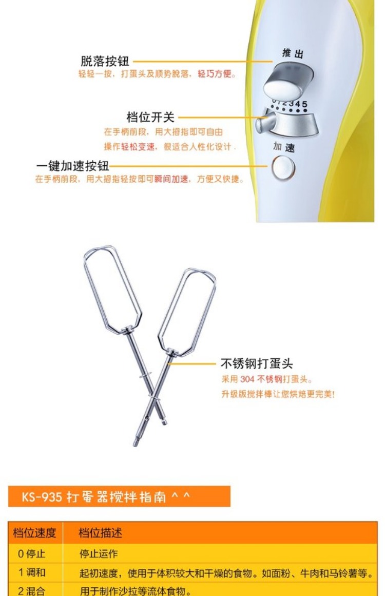 Máy đánh trứng mini điện gia dụng cầu nguyện và Kps chính hãng cho dụng cụ làm bánh tự động cho bánh may nhoi bot
