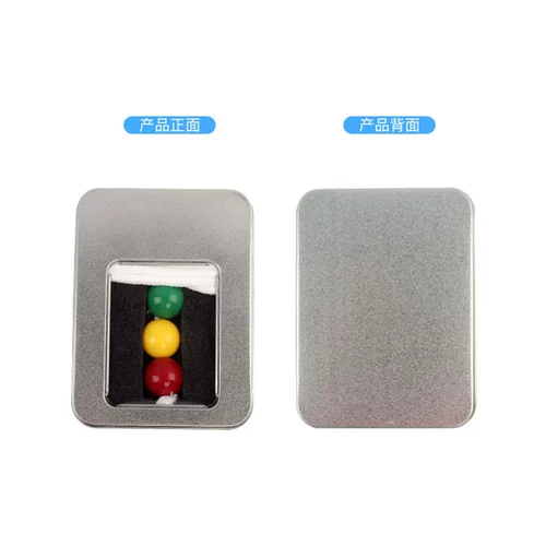 Сбор шариков применяется к дежненному визуальному слиянию, стерео визуальная амблиопия Тренировка Трейса Красная, желтая и зеленая трехцелевая мяч