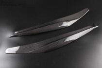 Ford Fiesta modified carbon fiber light eyebrow carnival light eyebrow 13-17 model pair