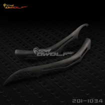 Suitable for BMW 5 Series E60 modified resin material FRP eyebrow front headlight decorative eyebrow stickers