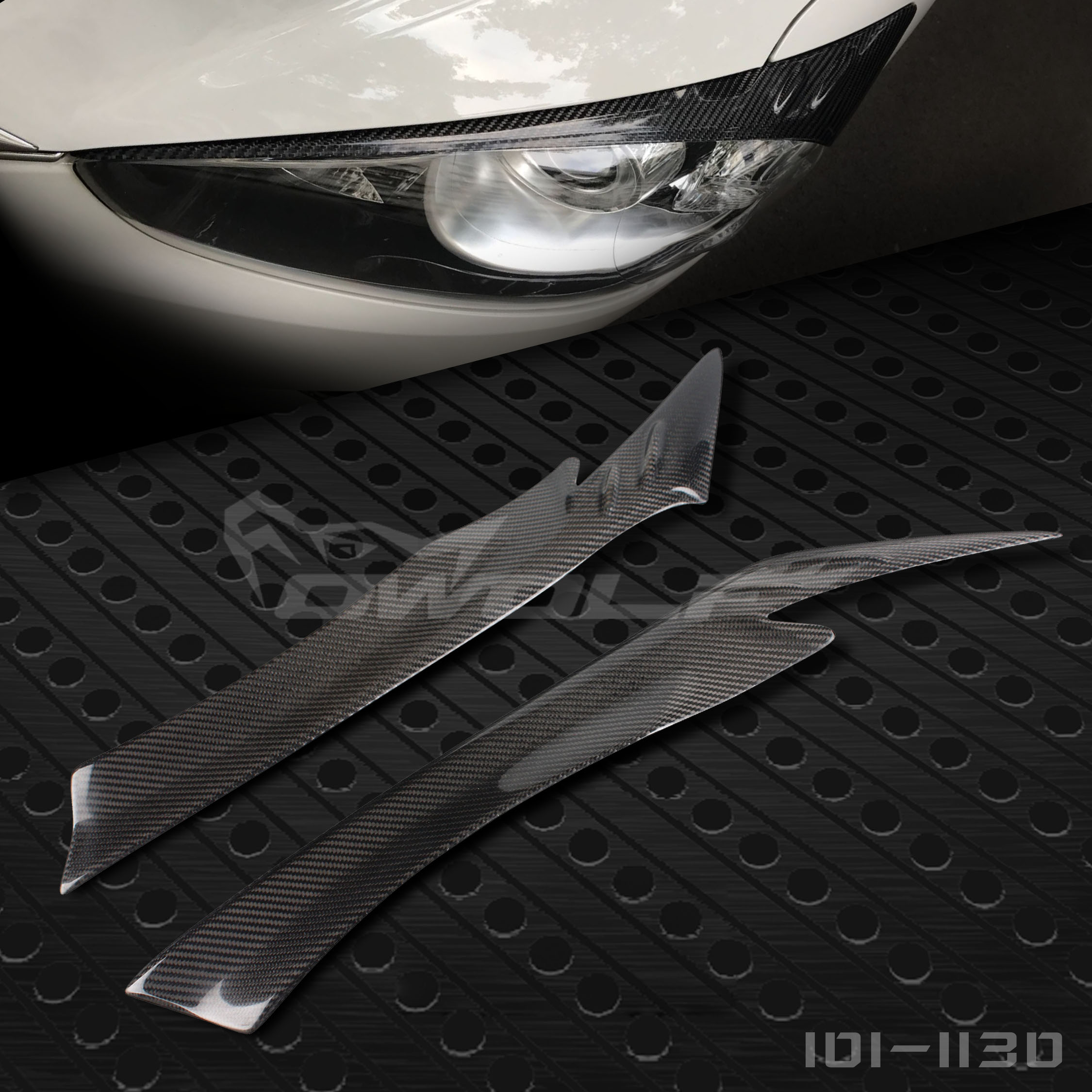 MazdaCX 5 Modified Carbon Fiber Light Brow CX5 Living-room Light Special Blocked Sunlight Decorative Brow with a pair of clothing